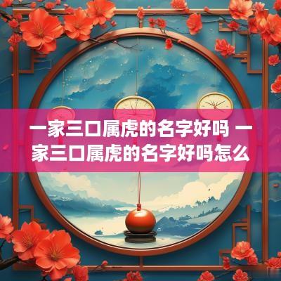 一家三口属虎的名字好吗 一家三口属虎的名字好吗怎么取