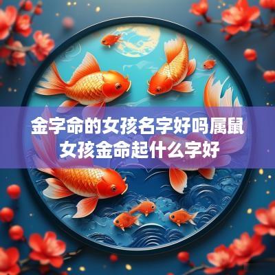 金字命的女孩名字好吗属鼠 女孩金命起什么字好