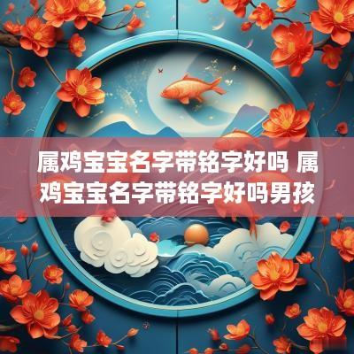 属鸡宝宝名字带铭字好吗 属鸡宝宝名字带铭字好吗男孩
