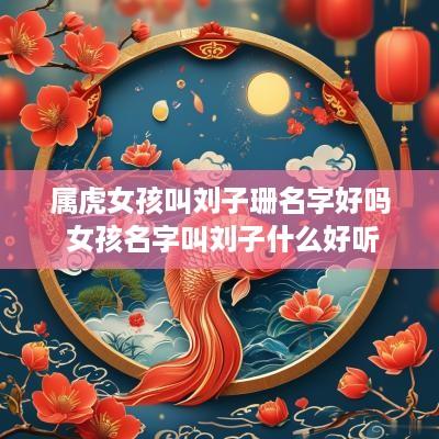 属虎女孩叫刘子珊名字好吗 女孩名字叫刘子什么好听