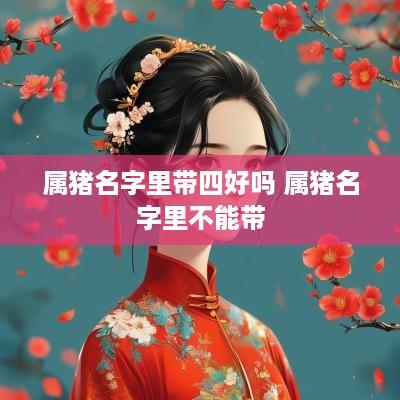 属猪名字里带四好吗 属猪名字里不能带