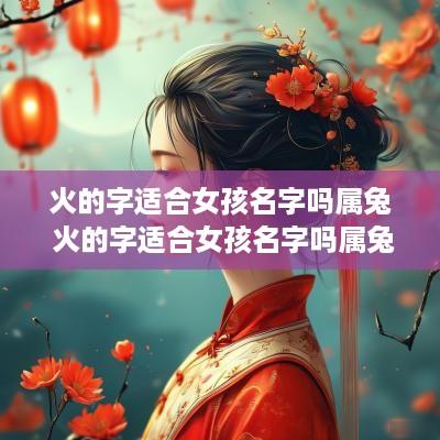 火的字适合女孩名字吗属兔 火的字适合女孩名字吗属兔