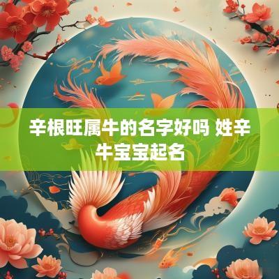 辛根旺属牛的名字好吗 姓辛牛宝宝起名