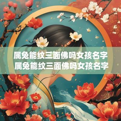 属兔能纹三面佛吗女孩名字 属兔能纹三面佛吗女孩名字叫什么