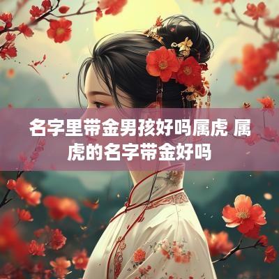 名字里带金男孩好吗属虎 属虎的名字带金好吗