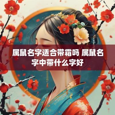 属鼠名字适合带霜吗 属鼠名字中带什么字好