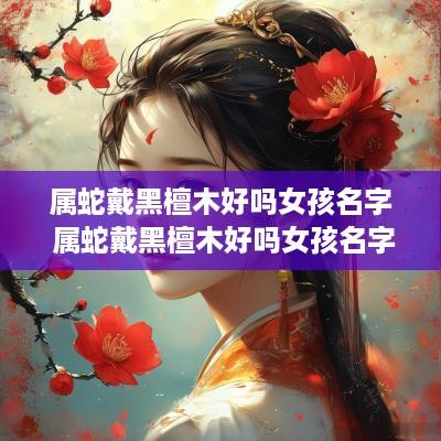 属蛇戴黑檀木好吗女孩名字 属蛇戴黑檀木好吗女孩名字叫什么