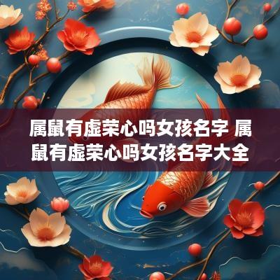 属鼠有虚荣心吗女孩名字 属鼠有虚荣心吗女孩名字大全