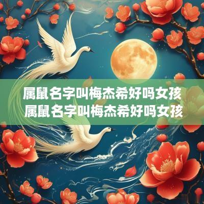 属鼠名字叫梅杰希好吗女孩 属鼠名字叫梅杰希好吗女孩子