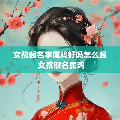 女孩起名字属鸡好吗怎么起 女孩取名属鸡