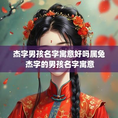 杰字男孩名字寓意好吗属兔 杰字的男孩名字寓意