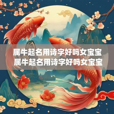 属牛起名用诗字好吗女宝宝 属牛起名用诗字好吗女宝宝取名