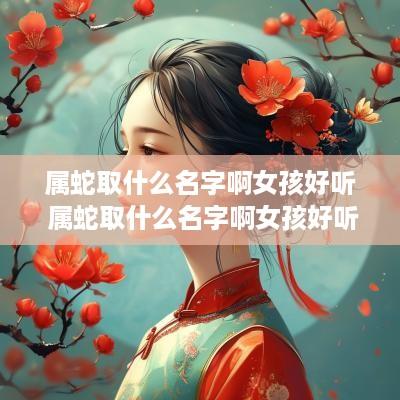 属蛇取什么名字啊女孩好听 属蛇取什么名字啊女孩好听点