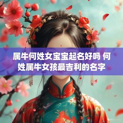 属牛何姓女宝宝起名好吗 何姓属牛女孩最吉利的名字