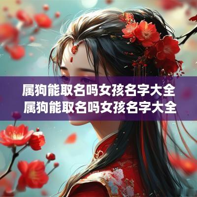 属狗能取名吗女孩名字大全 属狗能取名吗女孩名字大全两个字