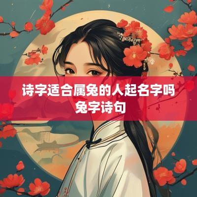 诗字适合属兔的人起名字吗 兔字诗句