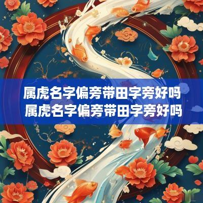 属虎名字偏旁带田字旁好吗 属虎名字偏旁带田字旁好吗女孩