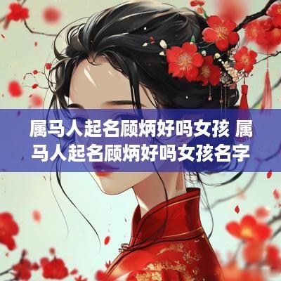 属马人起名顾炳好吗女孩 属马人起名顾炳好吗女孩名字