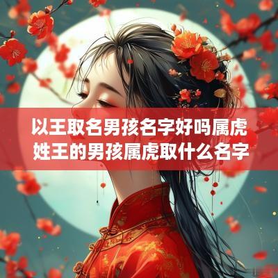 以王取名男孩名字好吗属虎 姓王的男孩属虎取什么名字好