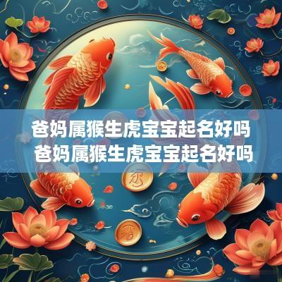 爸妈属猴生虎宝宝起名好吗 爸妈属猴生虎宝宝起名好吗女孩