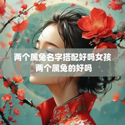 两个属兔名字搭配好吗女孩 两个属兔的好吗