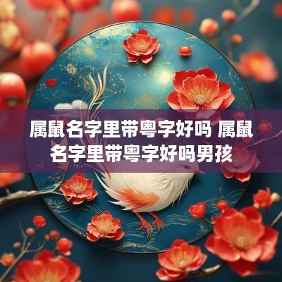 属鼠名字里带粤字好吗 属鼠名字里带粤字好吗男孩 属鼠名字里带粤字好吗 属鼠名字里带粤字好吗男孩