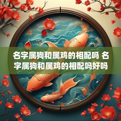 名字属狗和属鸡的相配吗 名字属狗和属鸡的相配吗好吗