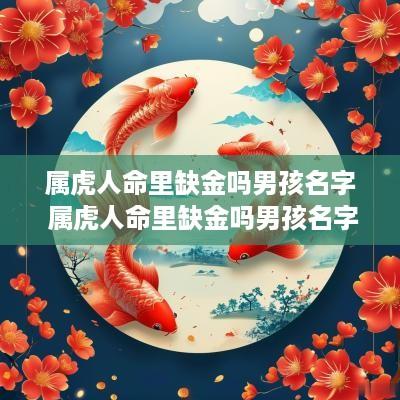 属虎人命里缺金吗男孩名字 属虎人命里缺金吗男孩名字大全