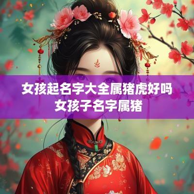 女孩起名字大全属猪虎好吗 女孩子名字属猪