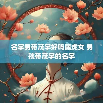 名字男带茂字好吗属虎女 男孩带茂字的名字