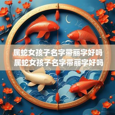 属蛇女孩子名字带丽字好吗 属蛇女孩子名字带丽字好吗怎么取