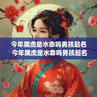 今年属虎是水命吗男孩起名 今年属虎是水命吗男孩起名怎么样