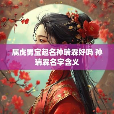 属虎男宝起名孙瑞霖好吗 孙瑞霖名字含义 属虎男宝起名孙瑞霖好吗 孙瑞霖名字含义