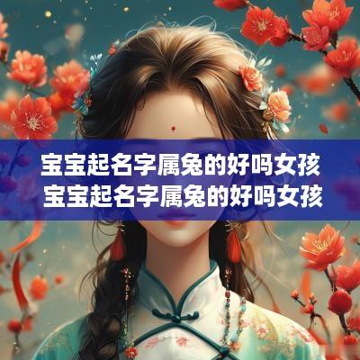 宝宝起名字属兔的好吗女孩 宝宝起名字属兔的好吗女孩怎么取名