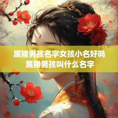 属猪男孩名字女孩小名好吗 属猪男孩叫什么名字