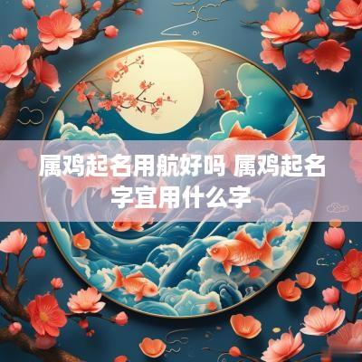 属鸡起名用航好吗 属鸡起名字宜用什么字