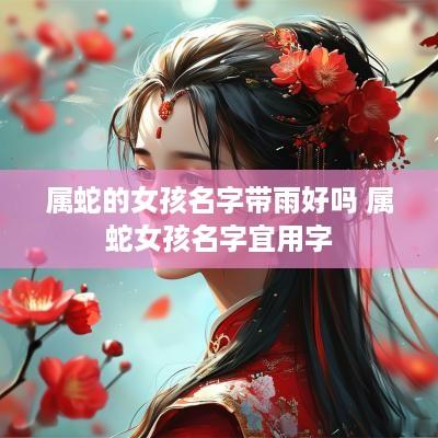 属蛇的女孩名字带雨好吗 属蛇女孩名字宜用字