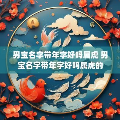 男宝名字带年字好吗属虎 男宝名字带年字好吗属虎的