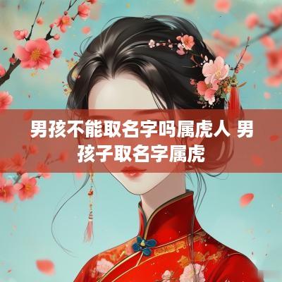 男孩不能取名字吗属虎人 男孩子取名字属虎