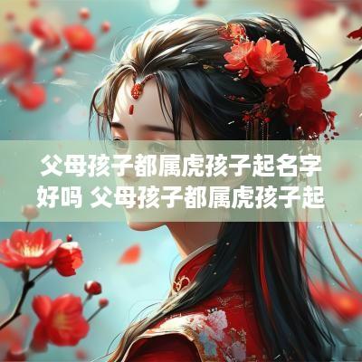父母孩子都属虎孩子起名字好吗 父母孩子都属虎孩子起名字好吗女孩
