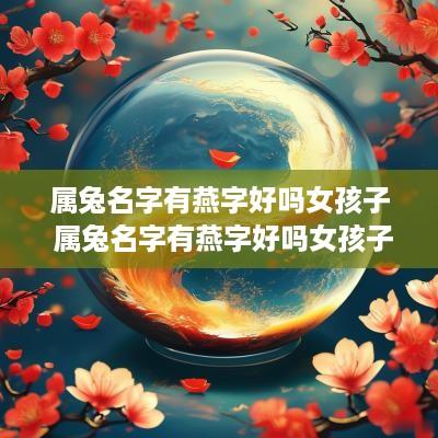 属兔名字有燕字好吗女孩子 属兔名字有燕字好吗女孩子怎么取