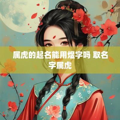 属虎的起名能用煜字吗 取名字属虎