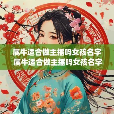 属牛适合做主播吗女孩名字 属牛适合做主播吗女孩名字大全
