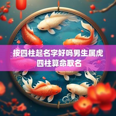 按四柱起名字好吗男生属虎 四柱算命取名