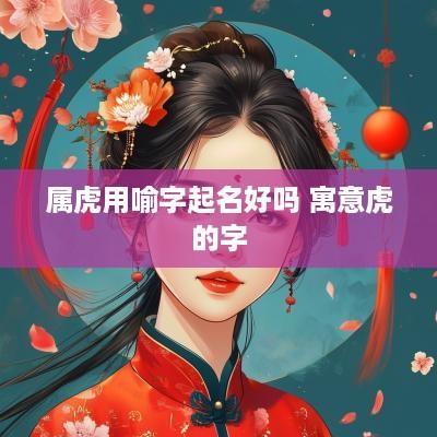 属虎用喻字起名好吗 寓意虎的字