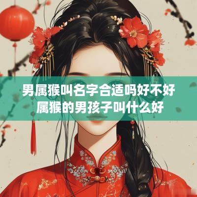 男属猴叫名字合适吗好不好 属猴的男孩子叫什么好