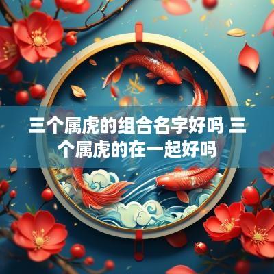 三个属虎的组合名字好吗 三个属虎的在一起好吗
