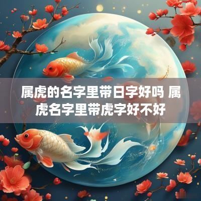 属虎的名字里带日字好吗 属虎名字里带虎字好不好