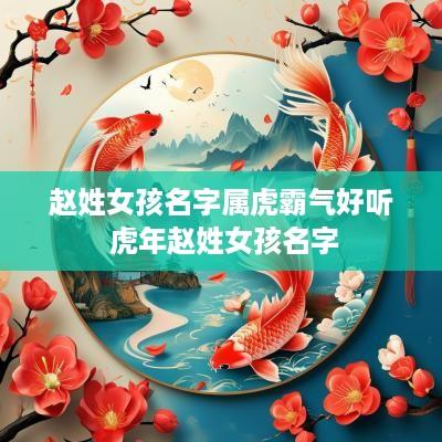 赵姓女孩名字属虎霸气好听 蛇年赵姓女孩名字