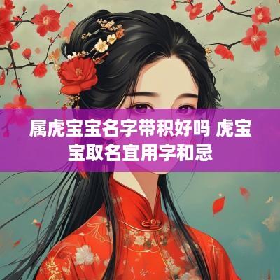 属虎宝宝名字带积好吗 虎宝宝取名宜用字和忌